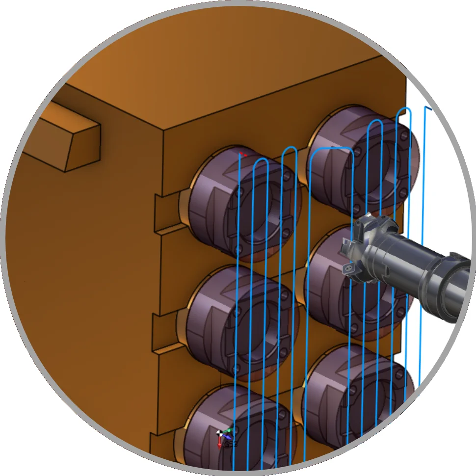 Planfrasen | CAD/CAM Programmiersoftware für CNC Maschinen und Industrieroboter