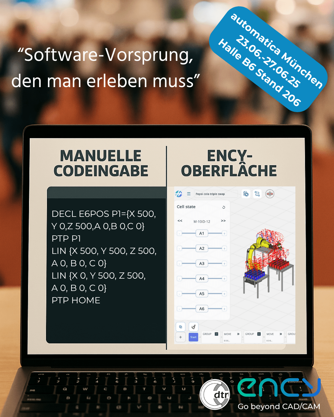 Post 2 automatica | CAD/CAM Programmiersoftware für CNC Maschinen und Industrieroboter