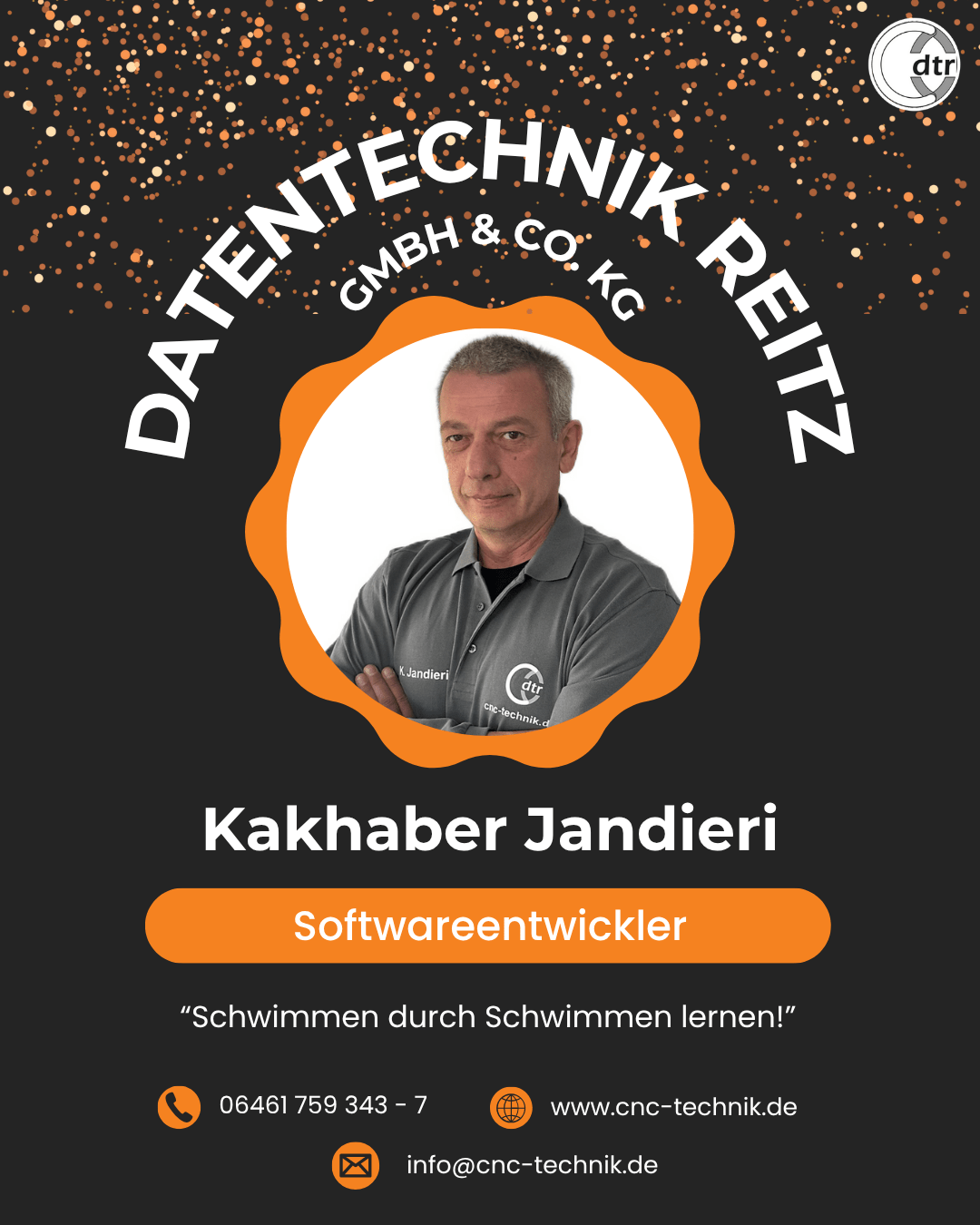 Softwareentwickler Dr. Kakhaber Jandieri 1 Kaba | CAD/CAM Programmiersoftware für CNC Maschinen und Industrieroboter