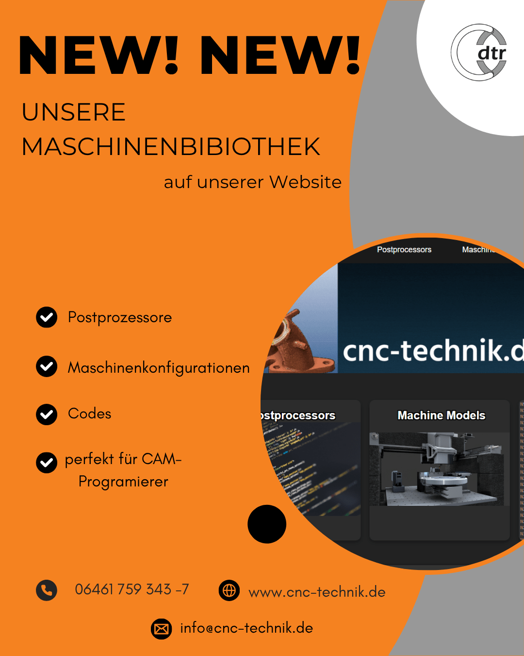 NEW | CAD/CAM Programmiersoftware für CNC Maschinen und Industrieroboter