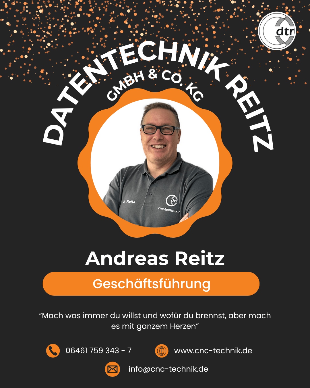 Vorstellung Andreas | CAD/CAM Programmiersoftware für CNC Maschinen und Industrieroboter