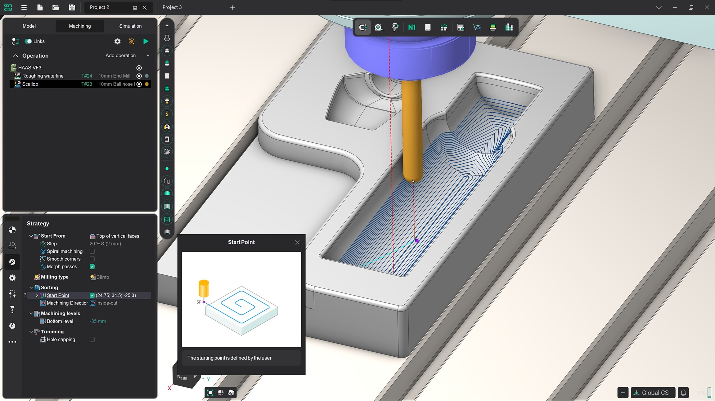 Bild 2 | CAD/CAM Programmiersoftware für CNC Maschinen und Industrieroboter