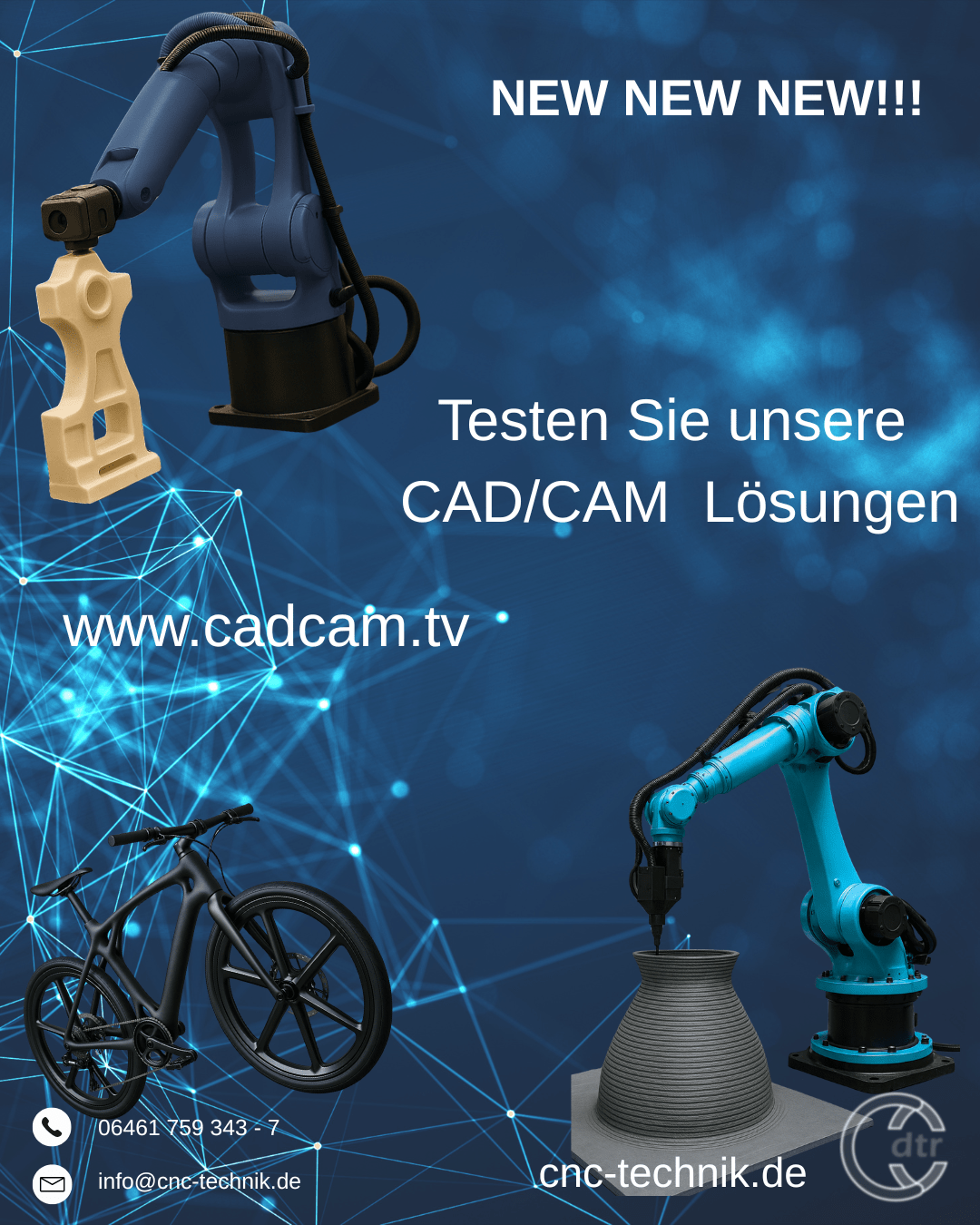 CAD CAM Software | CAD/CAM Programmiersoftware für CNC Maschinen und Industrieroboter