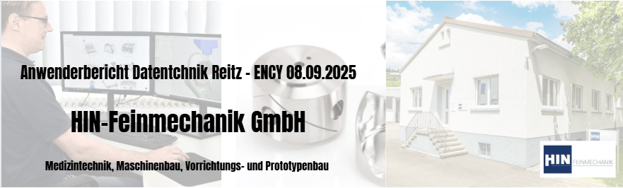 Banner HIN Feinmechanik GmbH | CAD/CAM Programmiersoftware für CNC Maschinen und Industrieroboter