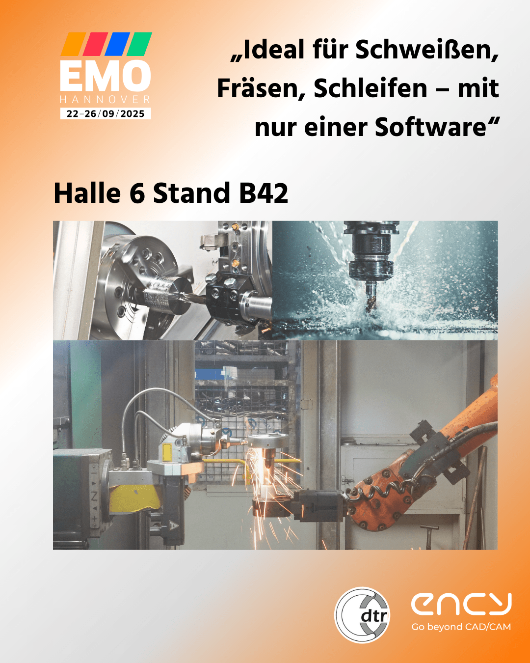 Post 3 EMO 2025 | CAD/CAM Programmiersoftware für CNC Maschinen und Industrieroboter