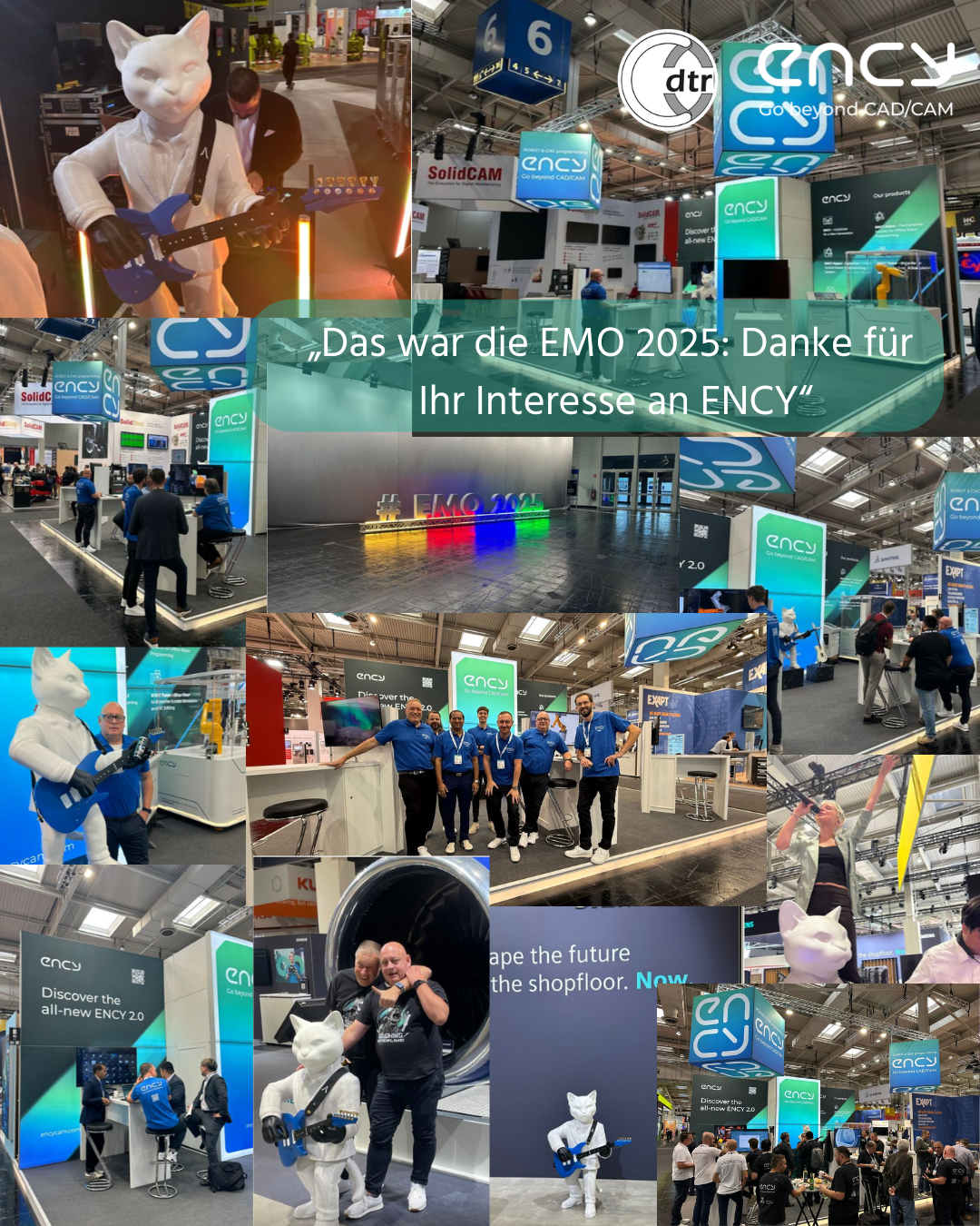 Post EMO Nach der Messe | CAD/CAM Programmiersoftware für CNC Maschinen und Industrieroboter