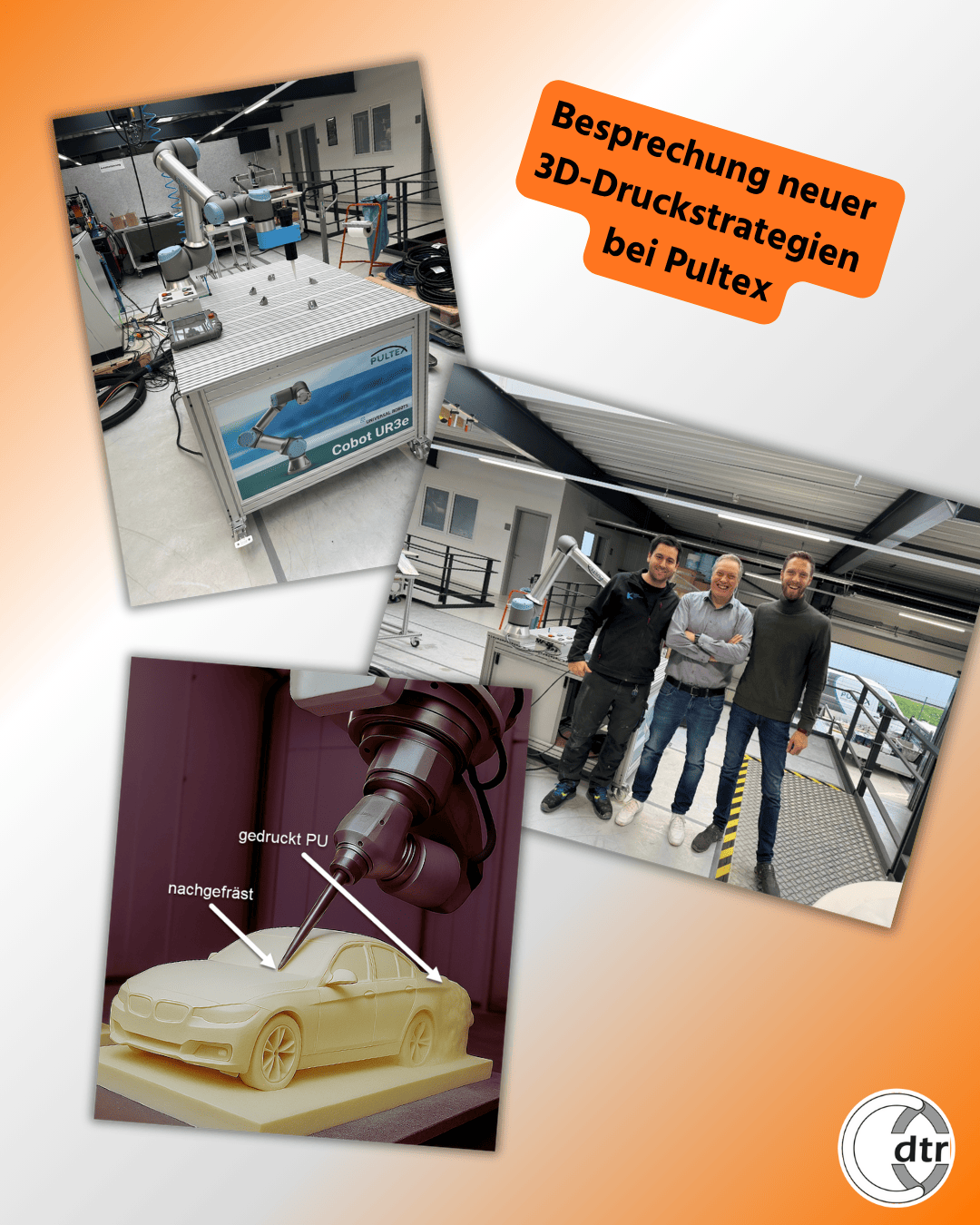 Entwicklung neuer 3D Druckstrategien bei | CAD/CAM Programmiersoftware für CNC Maschinen und Industrieroboter