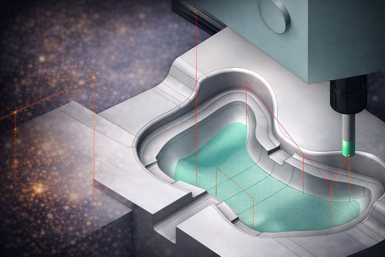 3D Frasbearbeitung | CAD/CAM Programmiersoftware für CNC Maschinen und Industrieroboter