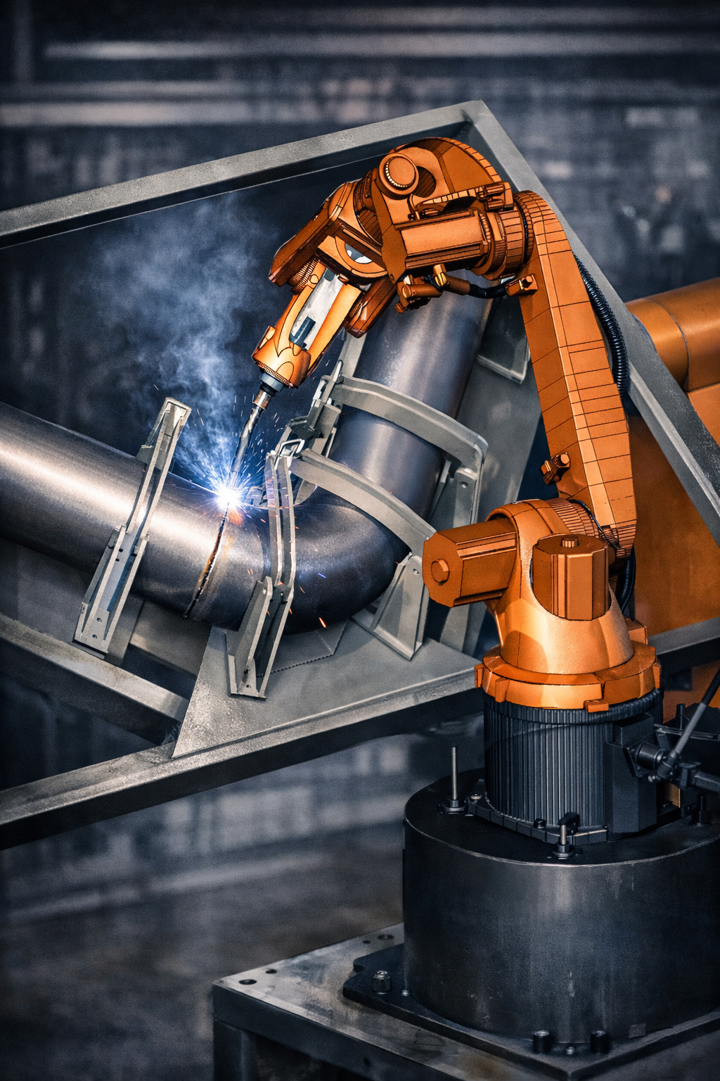 Roboterkinematik und Werkzeugorientierung in ENCY