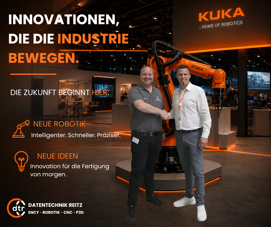 Beitrag Hausmesse KUKA 2 | CAD/CAM Programmiersoftware für CNC Maschinen und Industrieroboter