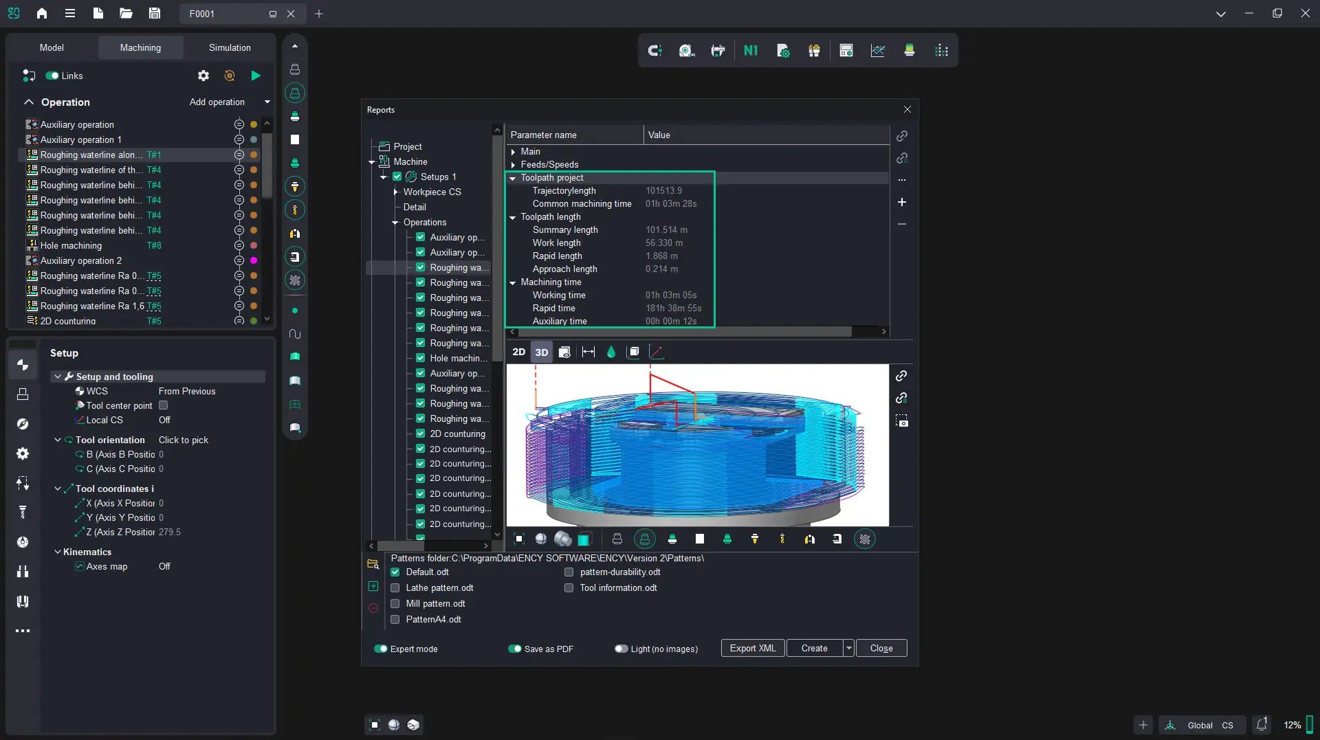 Updated toolpath information | CAD/CAM Programmiersoftware für CNC Maschinen und Industrieroboter