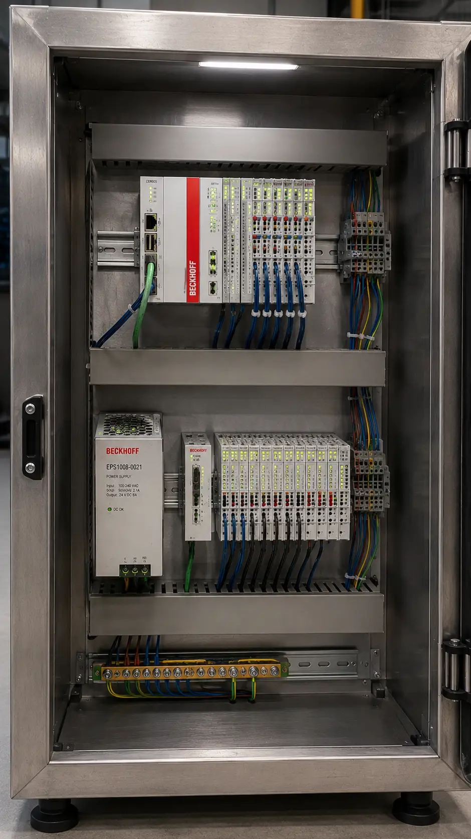 Beckhoff Schaltschrank für P3D Roboter 3D-Druck