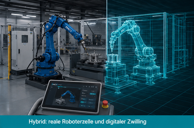 ENCY Hyper Max für komplexe Roboterbearbeitung