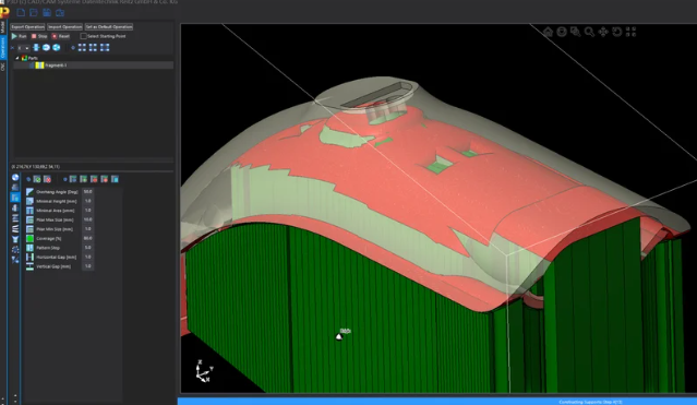 Support-Erzeugung in P3D Slicer