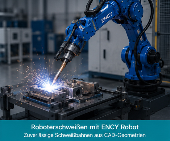 Roboterschweißen mit ENCY Robot