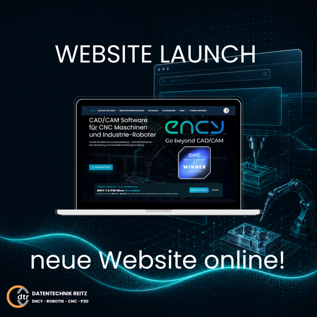 Beitraege Neue Webseite | CAD/CAM Programmiersoftware für CNC Maschinen und Industrieroboter