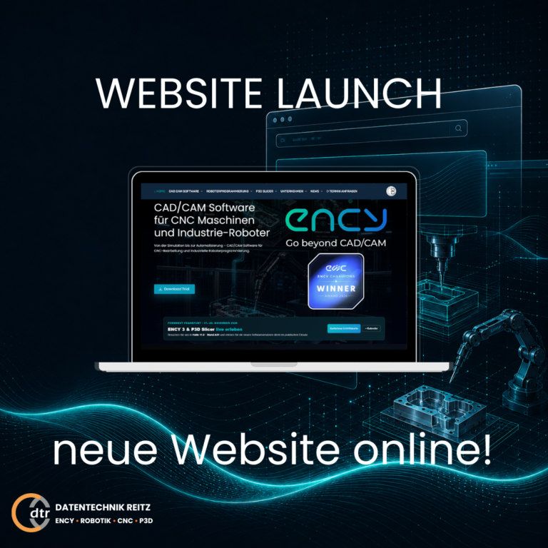 Beitraege Neue Webseite | CAD/CAM Programmiersoftware für CNC Maschinen und Industrieroboter