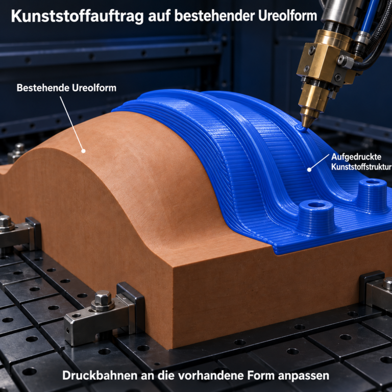Auf vorhandene Formen drucken